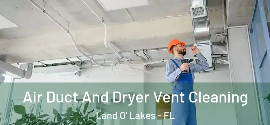 Air Duct And Dryer Vent Cleaning Land O' Lakes - FL