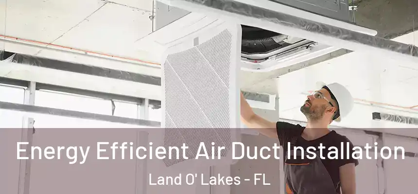 Energy Efficient Air Duct Installation Land O' Lakes - FL