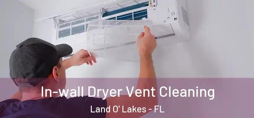 In-wall Dryer Vent Cleaning Land O' Lakes - FL