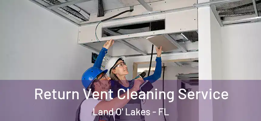 Return Vent Cleaning Service Land O' Lakes - FL
