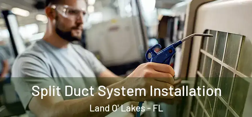 Split Duct System Installation Land O' Lakes - FL